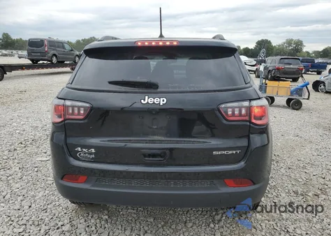2018 Jeep Compass Sport from USA, damaged, VIN 3C4NJDAB7JT230584